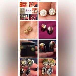 Lot of vintage earrings
